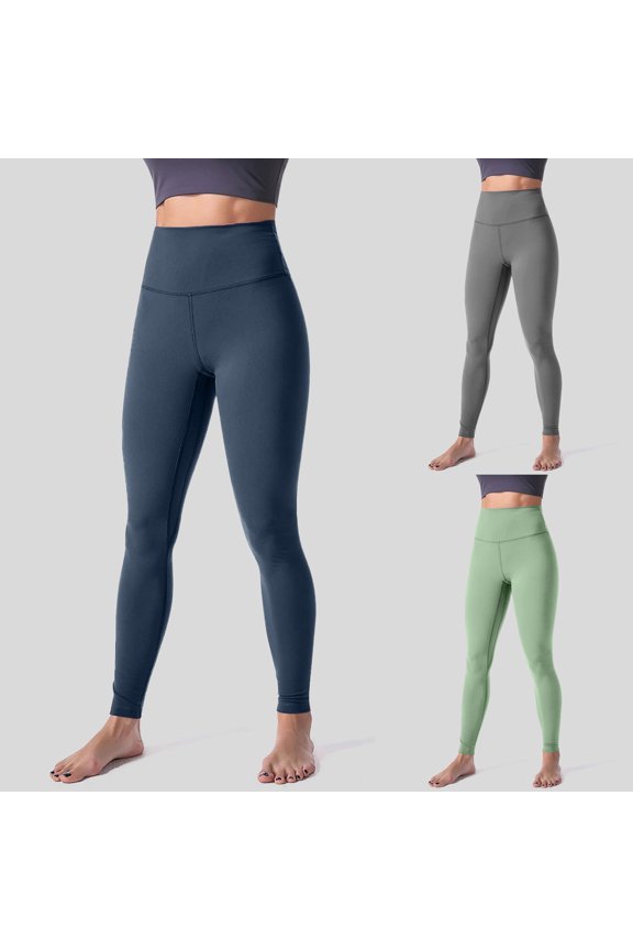 Women's Sculpting Workout Leggings Tummy Control Flexible Training Yoga Fitness Pants