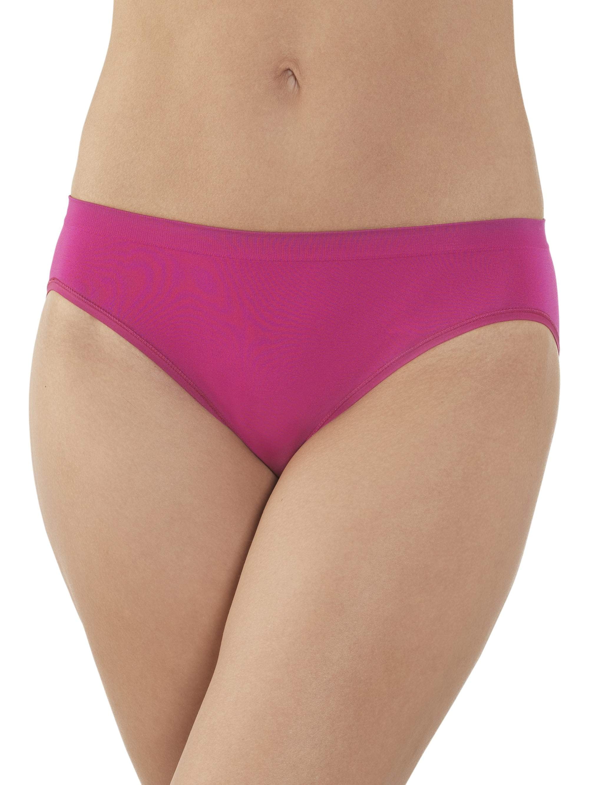 Women's Seamless Assorted Bikini, 6 Pack