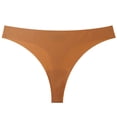 thumbnail image 1 of Women's Seamless Athletic Underwear Moisture Wicking Quick Dry Panties 12-Pack Assorted Colors Brown L, 1 of 2