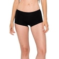 thumbnail image 1 of Women’s Seamless Boyfriend Shorts - Black, 1 of 4