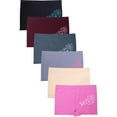thumbnail image 1 of Women's Seamless Boyshorts Panties Underwear Multi-Pack, One Size, 6-Pack, 1 of 1