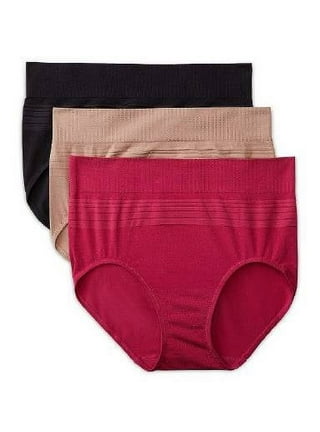 Best Fitting Panty Women's Cotton Stretch High Cut, 6 Pack 