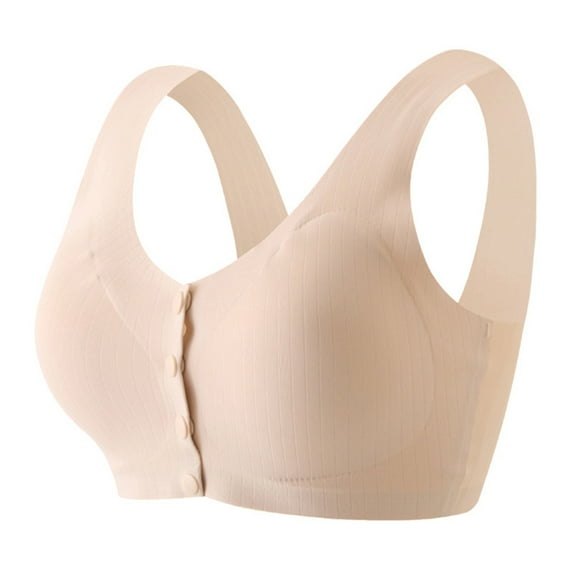 Women's Seamless Comfort Bra Thin Soft Support Wireless Traceless Design for Everyday Wear Large Chest Coverage
