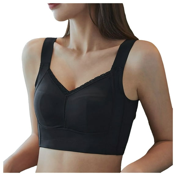 Women's Seamless Comfort Support Bra Full Coverage Lift Push Up Wireless Soft Underwear