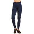 thumbnail image 1 of Women's Seamless Fleece Lined Winter Leggings, Navy, One Size, 1 Piece, 1 of 2