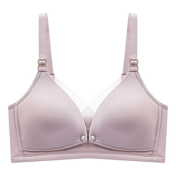 Women's Seamless Full Coverage Wireless Bra - Soft Support High Impact Workout Bra