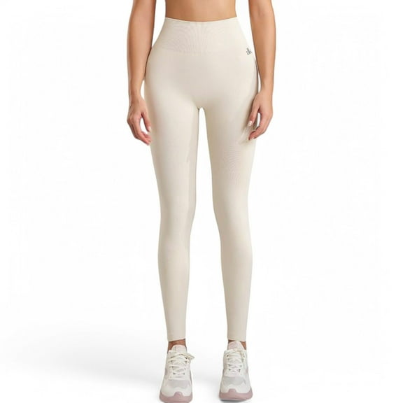 Women's Seamless High Waist Compression Leggings - Medium, Black