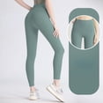 thumbnail image 1 of Women's Seamless High Waist Peach Butt Fitness Running Yoga Pants, Traceless Tummy Control Quick-Dry Workout Leggings, 1 of 9