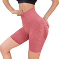thumbnail image 1 of Women's Seamless High Waisted Biker Shorts Sculpting Compression Workout Shorts, 1 of 8
