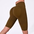 thumbnail image 1 of Women's Seamless High Waisted Biker Shorts, Tummy Control Compression Yoga Workout Shorts, Butt Lifting Contour Athletic Gym Running Shorts, 1 of 7
