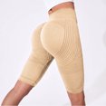 thumbnail image 1 of Women's Seamless High Waisted Biker Shorts, Tummy Control Compression Yoga Workout Shorts, Butt Lifting Contour Athletic Gym Running Shorts, 1 of 7
