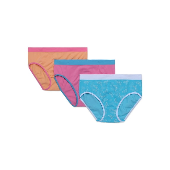 Way to Celebrate Women’s Seamless Hipster Panties, 3-Pack, Sizes S-XXL