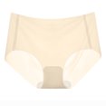 thumbnail image 1 of Women's Seamless Ice Silk Comfortable Breathable Underwear Briefs for Daily Wear, 1 of 5