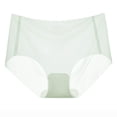 thumbnail image 1 of Women's Seamless Ice Silk Comfortable Breathable Underwear Briefs for Daily Wear, 1 of 9