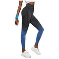 thumbnail image 1 of Women's Seamless Leggings High Waist Gym Running Yoga Pants Butt Lift Workout Athletic Tights, 1 of 6