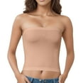 thumbnail image 1 of Women's Seamless Longline Bra - Comfortable, Anti-Smear, Nylon Spandex, One Size Fits S-M, 1 of 3