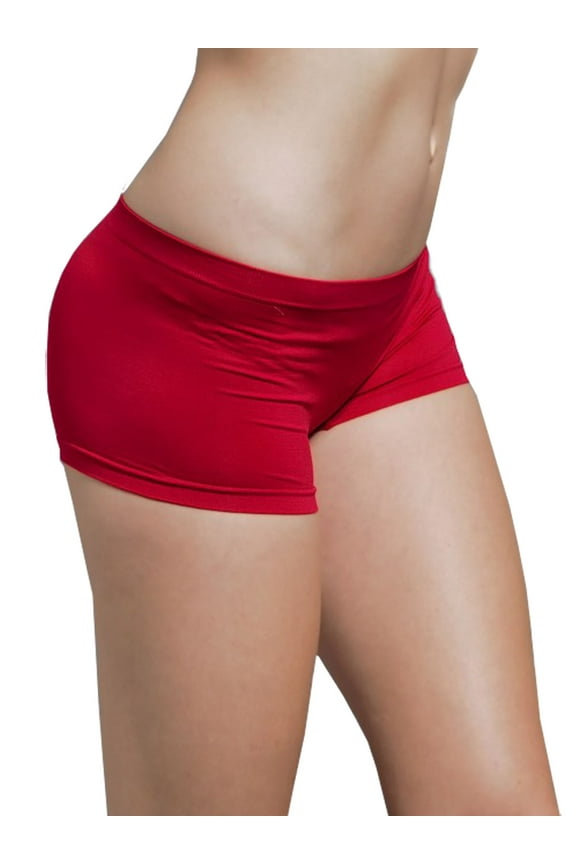Women’s Seamless Safety Shorts – Soft Stretch Boyshort Underskirt Panties