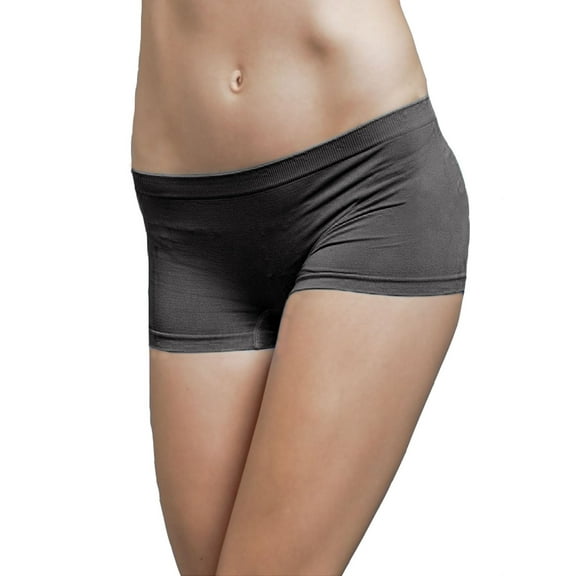 Kuda Moda Women’s Seamless Safety Shorts – Soft Stretch Boyshort Underskirt Panties