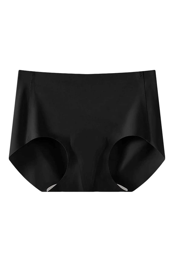 Women's Seamless Pad Underwear - Discreet Crotch Padding - Tight Pants Strap with Breathable Nylon-Spandex