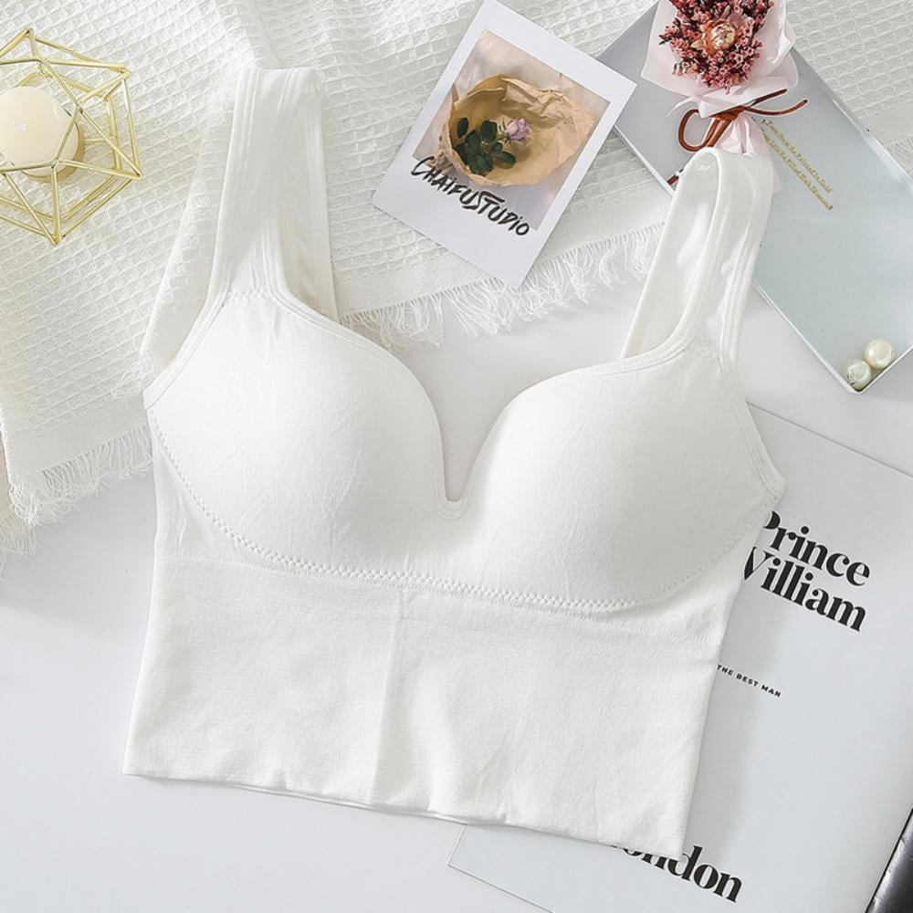 Women's Seamless Pullover Bra With Built-in Cups - Walmart.com