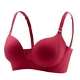 thumbnail image 1 of Women's Seamless Push-Up Bra - Comfortable Wireless Padded T-Shirt Bra with Adjustable Straps, Smooth Invisible Design for Daily Wear, 1 of 6