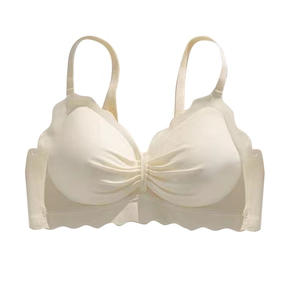 Women's Seamless Push Up Bra Full Coverage Comfortable Support Thin Sexy Lingerie Underwear T-Shirt Bra Soft Breathable