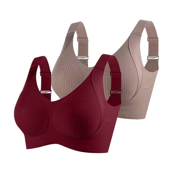 Women's Seamless Racerback Sports Bra High Impact Support Fashion Sports Bra Underwear Bra Everyday Underwear