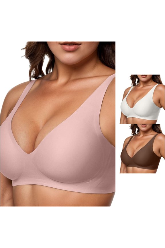 Women's Seamless Rip Comfortable Full Cup Bra In on Womens Bras No Underwire Full Coverage