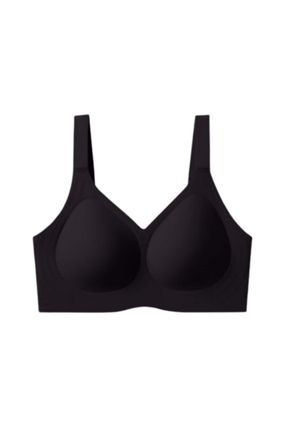 Women's Seamless Shapewear Gel Bra - W Cup Design, Underwire Support, Lift for Large Bust, M-XXXXXL Sizes