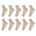 thumbnail image 1 of Women’s Seamless Sheer Ankle Socks Non-Slip Dot Grip Ultra Thin Invisible Summer Stockings, 1 of 5