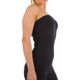 thumbnail image 1 of Women's Seamless Sleeveless Long Bandeau Tube Top Stretch Shirt, 1 of 4