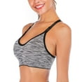 thumbnail image 1 of Women's Seamless Sports Bra Paded Racerback Support for Gym Workout Activewear Fitness Yoga Bra, 1 of 5