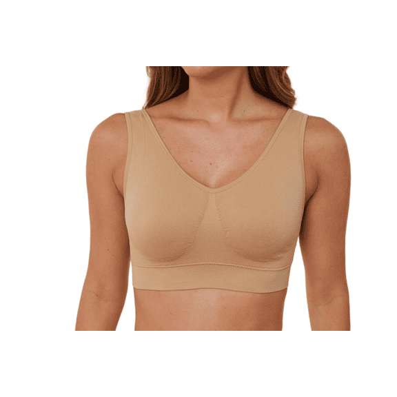 Women's Seamless Sports Bras,Comfortable Low-Impact with Removable Pads