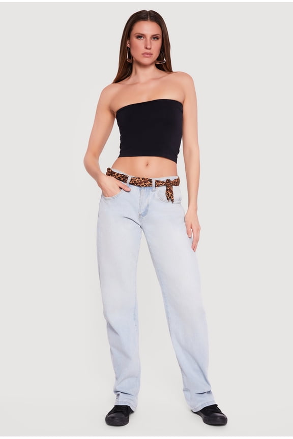 Women's Seamless Tube Top with Shelf Bra