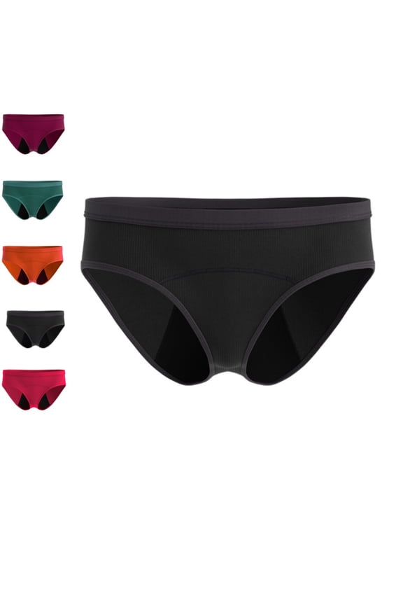 Women‘s Seamless Underwear Low Rise Panties | Stretchy No Show Bikini No Digging No With Cotton Crotch for Yoga & Everyday Wear Black S