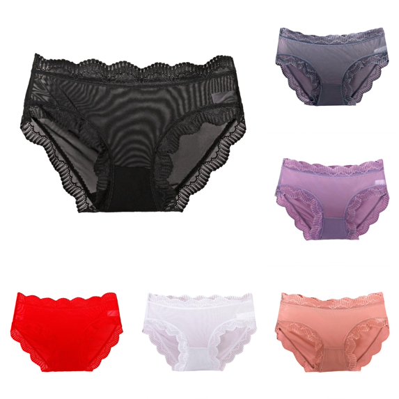 Women’s Seamless Underwear Show Panties Briefs Soft Stretch Bikini Underwears Panties Womens Small M