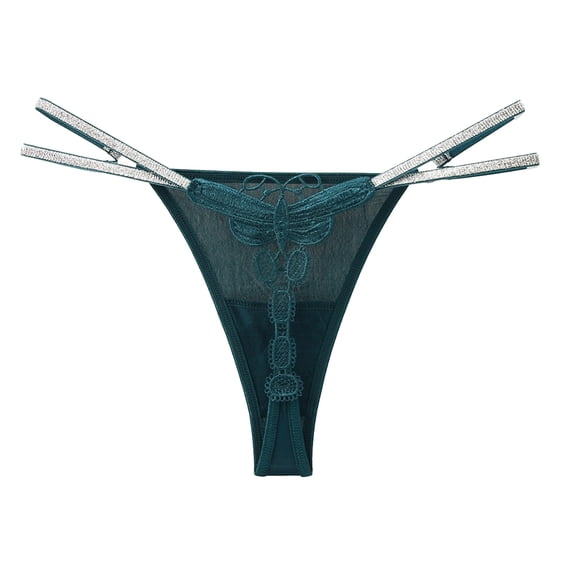 Women’s Seamless Underwear for Everyday Comfort Soft Stretch No Show Bikini Briefs for Women in Green One Size