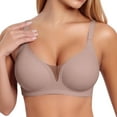 thumbnail image 1 of Women's Seamless Underwire Comfortable Full Cup Bra Hot Off The Shelf Bra Compression Bras Womens plus Size Bras 36ddd Sports Bras for Women Backless Bra for Women Woman Bras Wireless Full Coverage, 1 of 7