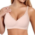 thumbnail image 1 of Women's Seamless Underwire Comfortable Full Cup Bra Hot Off The Shelf Bra Sports Bras Pack Bra's for Women Support Sports Bras for Women Small Sports Bra Small Bras Extra Large Bras Womens plus Size, 1 of 3