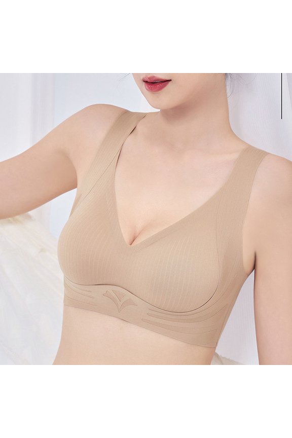Women's Seamless Underwire Comfortable Full Cup Bra Hot Off The Shelf Bra Tight Sports Bras for Women Womens Workout Sports Bras Women Bra Sexy Sports Bras Packs Strapless Bra for Women plus Size