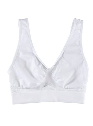 Supreme Comfort Posture Support Bra, Adjustable Padded Straps, Front  Closure, Breathable Mesh - Small, White