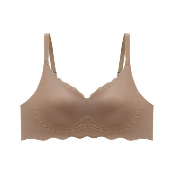 Women's Seamless Wireless Push Up Bra Bunny Ear Design Comfortable Soft Support For Small Bust Everyday Wear