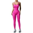 thumbnail image 1 of Women's Seamless Workout Jumpsuit - Gym/Yoga, Tight Fit, Nylon, XS-L, 1 of 3