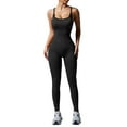 thumbnail image 1 of Women's Seamless Workout Jumpsuit - Gym/Yoga, Tight Fit, Nylon, XS-L, 1 of 3