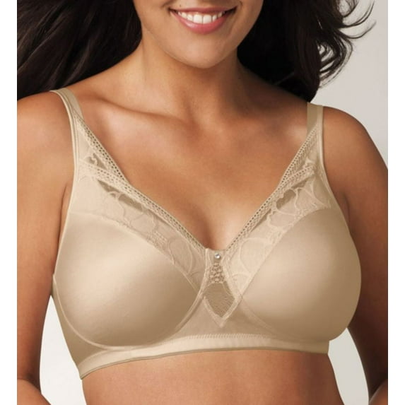 Women's Secrets Feel Gorgeous Wirefree With Lace Illusion Bra, Style 4S73