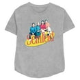 thumbnail image 1 of Women's Seinfeld Classic Group Logo Graphic Tee Athletic Heather Small, 1 of 3
