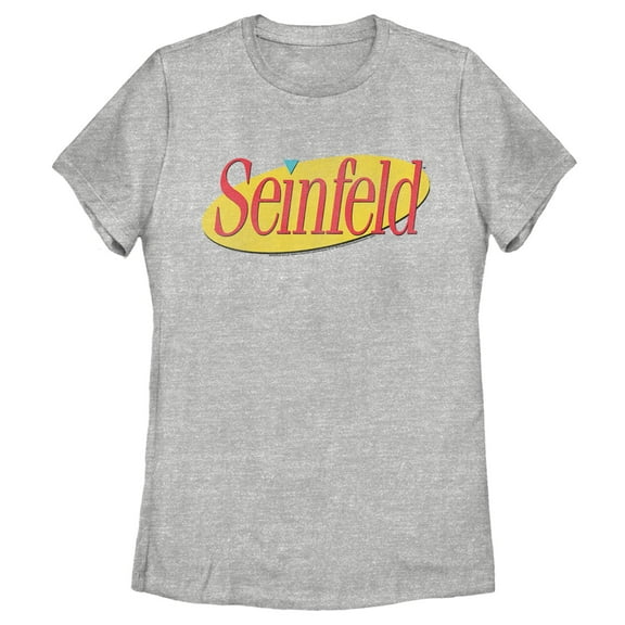 Women's Seinfeld Classic Logo Graphic Tee Athletic Heather Large