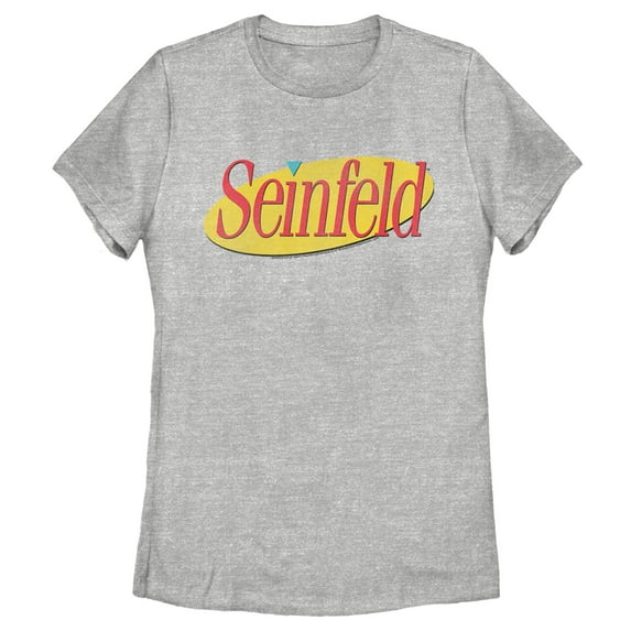 Women's Seinfeld Classic Logo Graphic Tee Athletic Heather Small