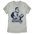 thumbnail image 1 of Women's Seinfeld Hello, Newman  Graphic Tee Athletic Heather Small, 1 of 4