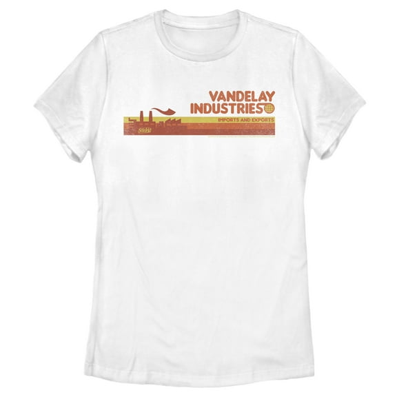 Women's Seinfeld Retro Vandelay Industries  Graphic Tee White 2X Large